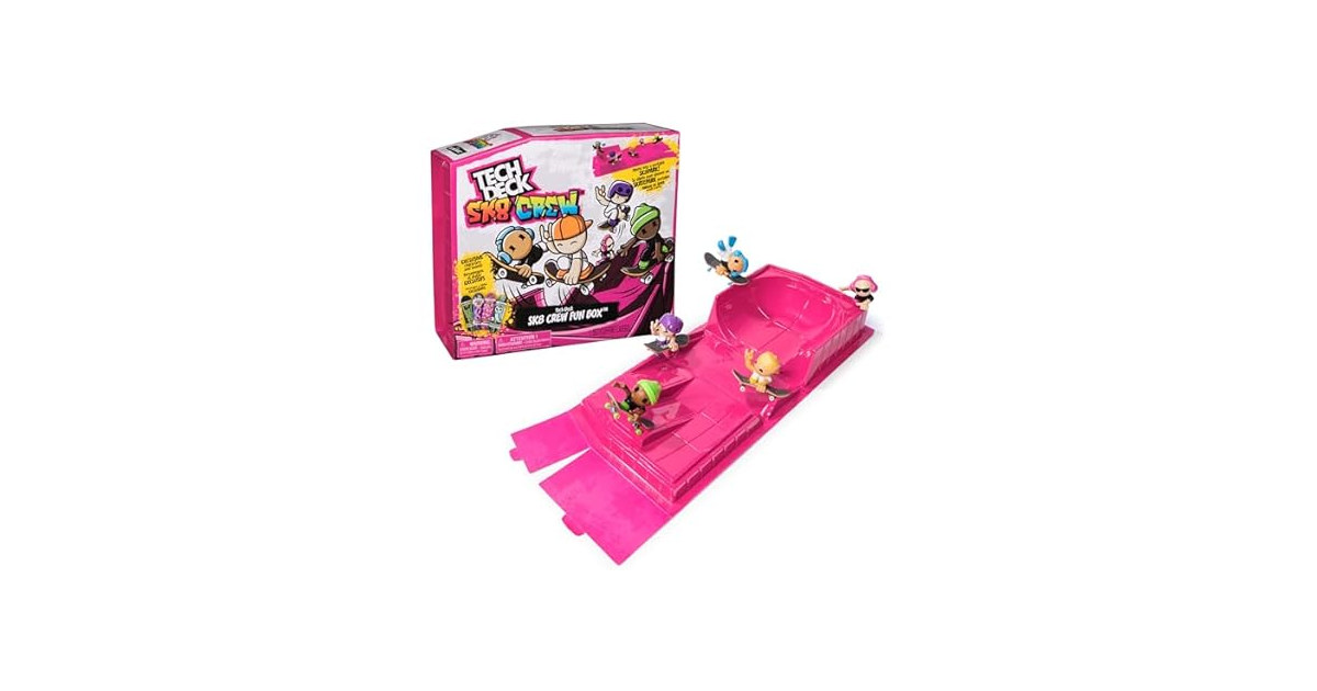 TECH DECK Sk8 Crew Fun Box