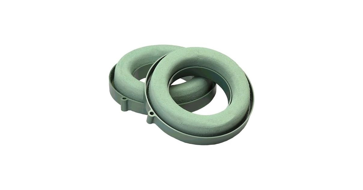 Oasis15" Floral Foam Wreath Base