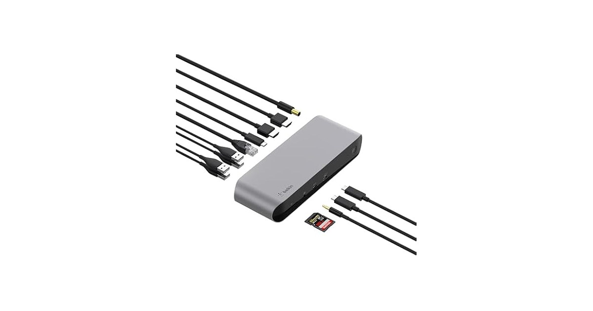 Belkin Thunderbolt 3 Dock Pro (Open Box)