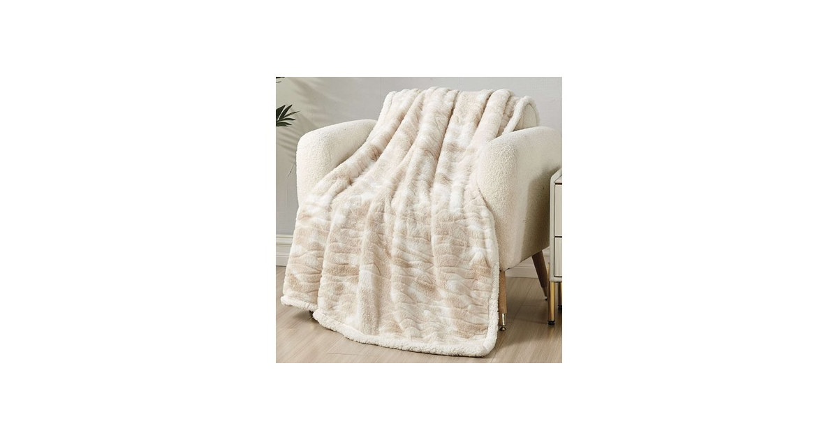 Alaska Sherpa Plush Blanket- Your Choice