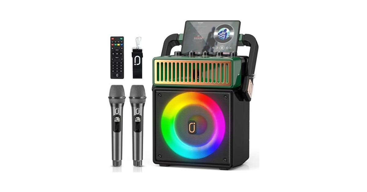 JYX 200W Retro Karaoke Machine