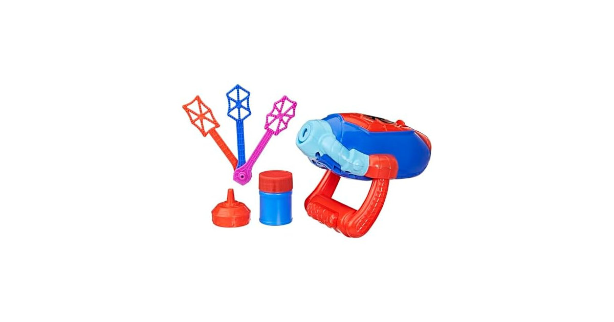 Spidey Water-Webs Electronic Bubble Slinger