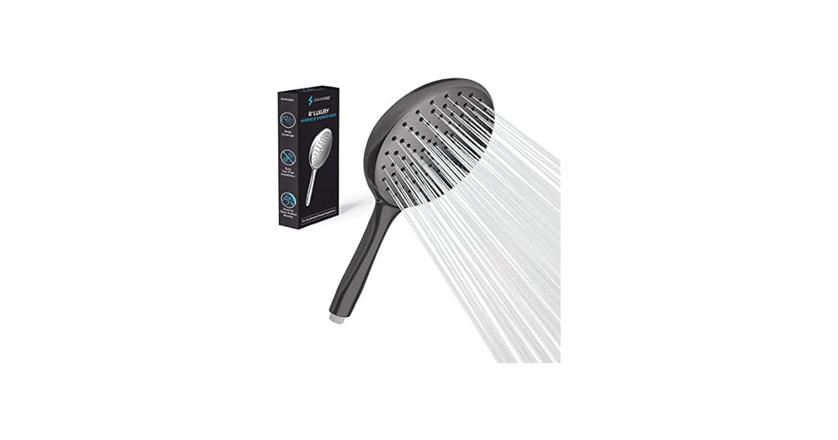 High Pressure 6" Handheld Shower Head