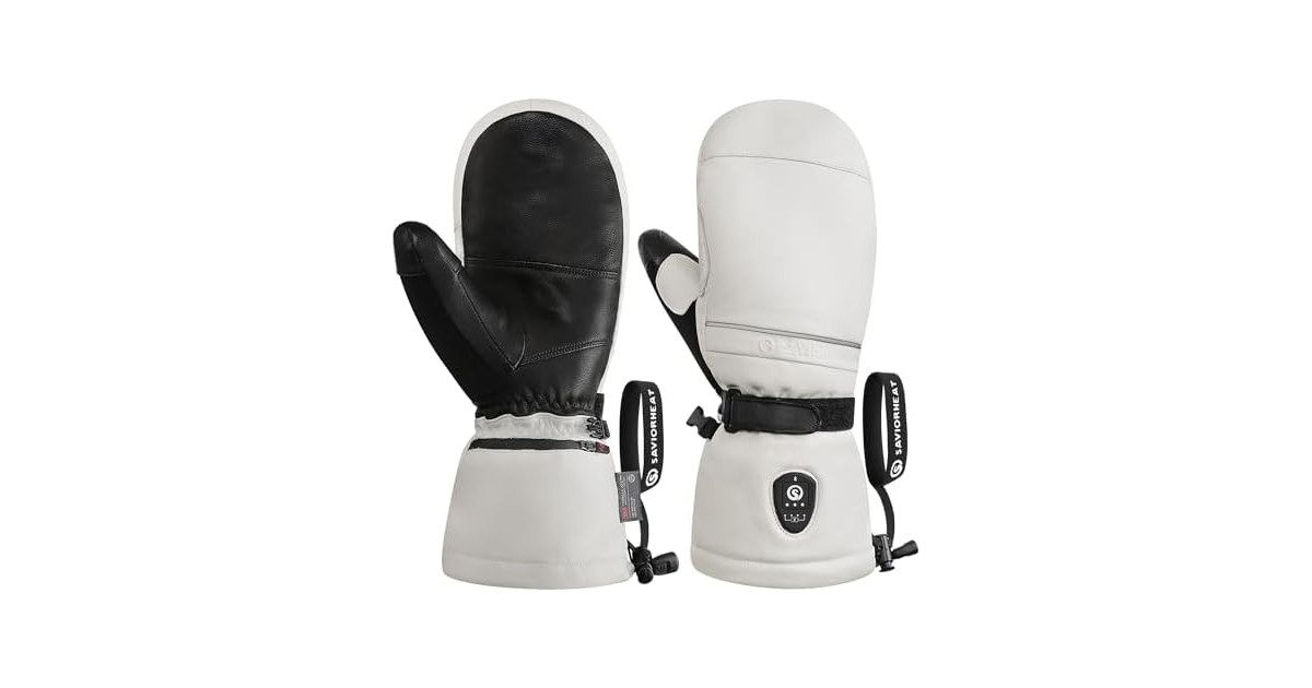 SAVIOR HEAT Heated Ski Mittens EH8 PRO