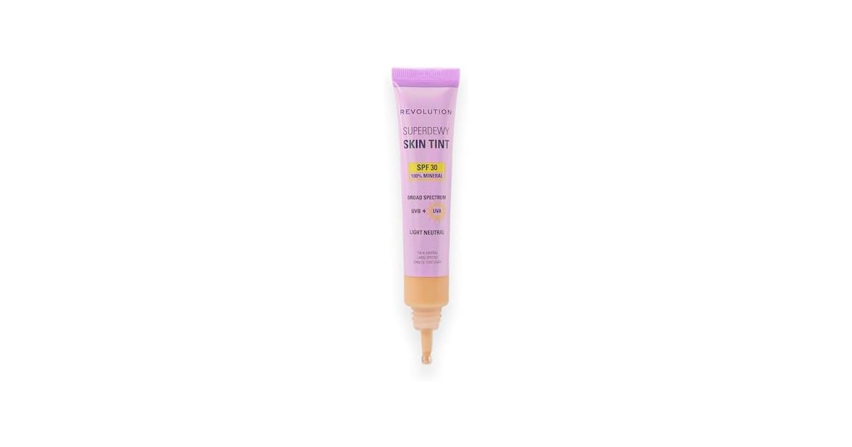 Revolution Superdewy SPF 30 Skin Tint, Light Neutr