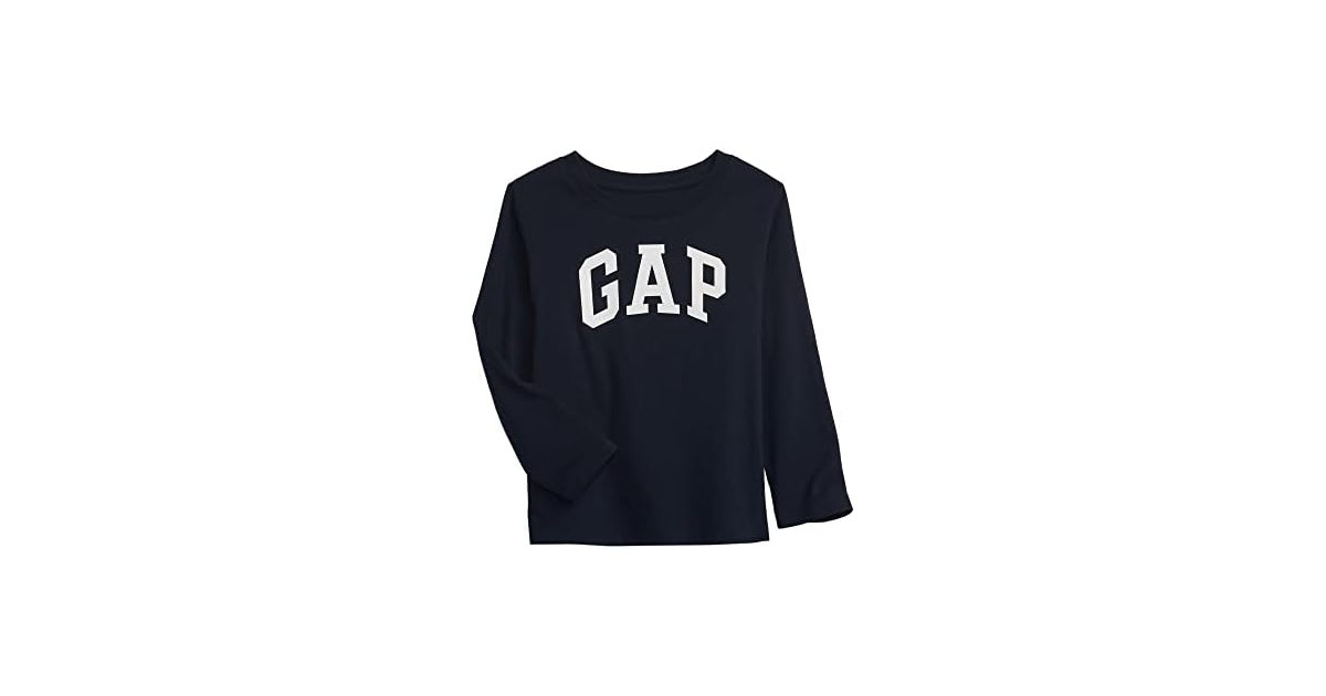 GAP Baby Boys Long Sleeve Logo T-Shirt T