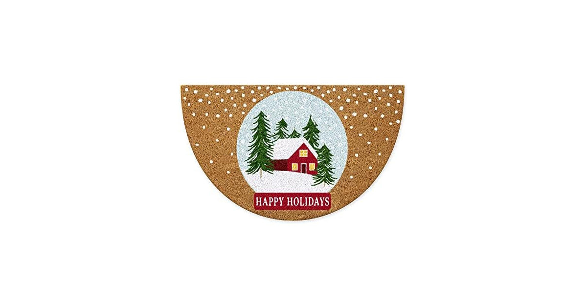 DII Outdoor Christmas Door Mat