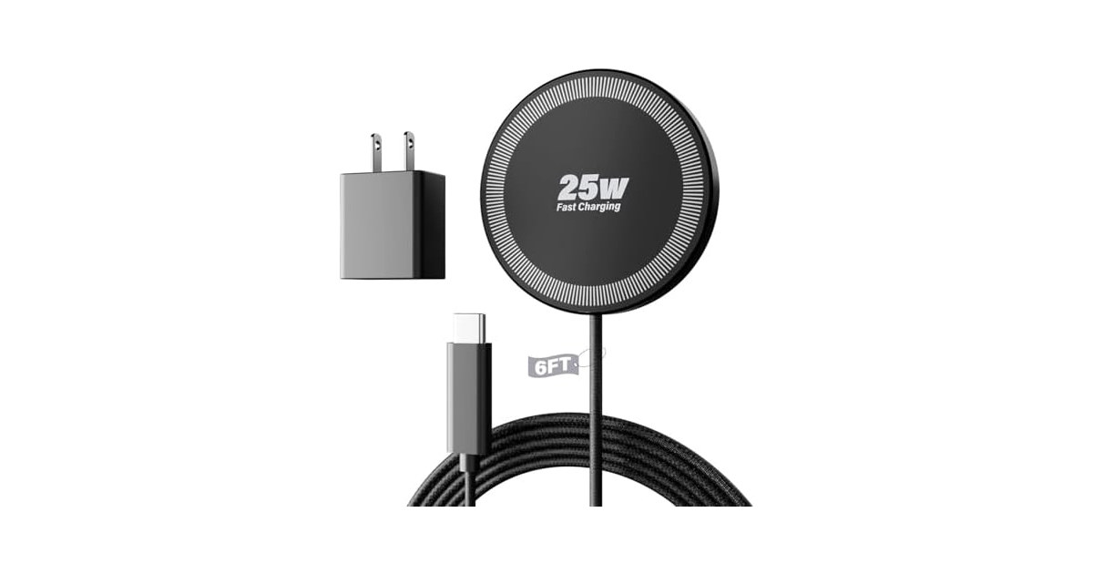 WayLite 25W Magnetic Wireless Charger