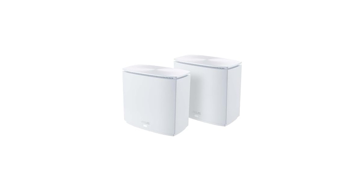 ASUS ZenWiFi AX Hybrid(XC5) - AX3000 WiFi 6 - 2-Pack - White