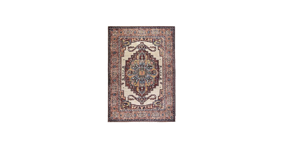 L'Baiet Jessie Brick Red 2x3 Scatter Rug