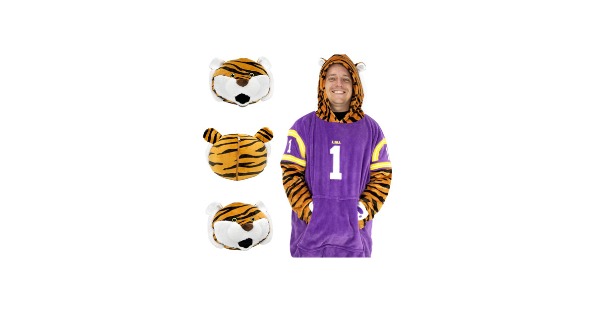 LSU Wearable Blanket Hoodie