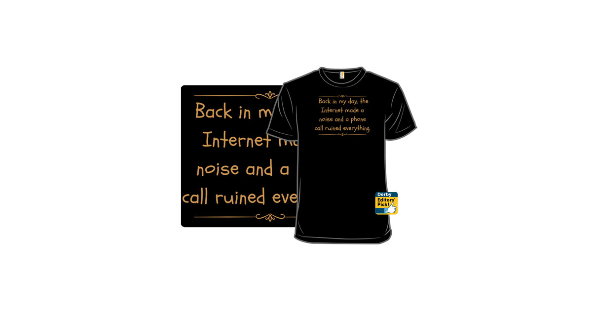 Back In The Dial-Up Days