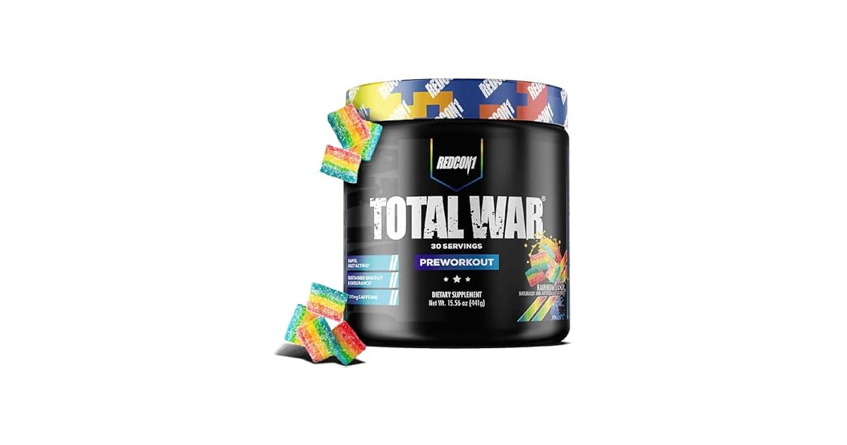 Total War Pre Workout Rainbow Candy (30)