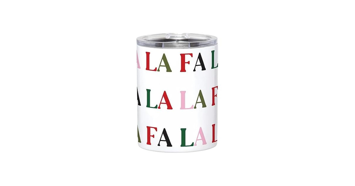 Slant Tumbler Christmas or Fall