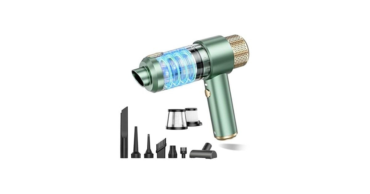 JONYJ W0603 Handheld Car Vacuum Cleaner 16000PA