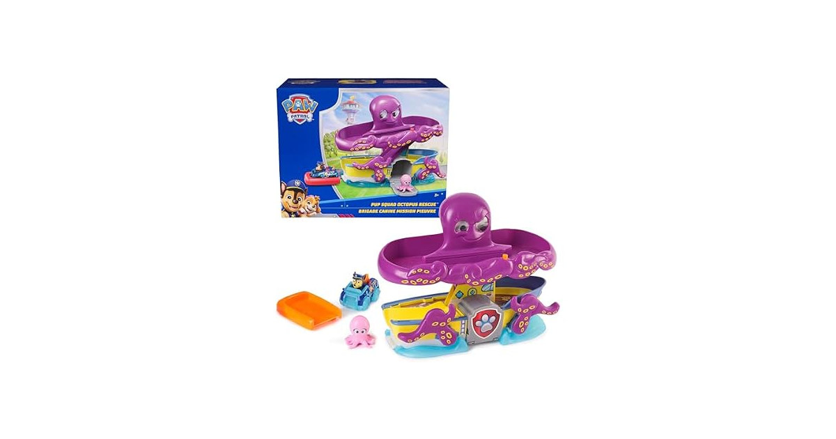 PAW Patrol Pup Squad Octopus Rescue Playset