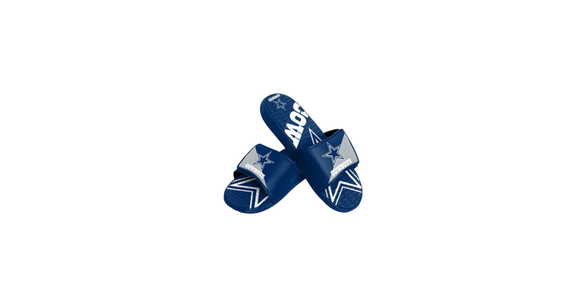 DALLAS COWBOYS Men (11 - 12) Logo Gel Slides