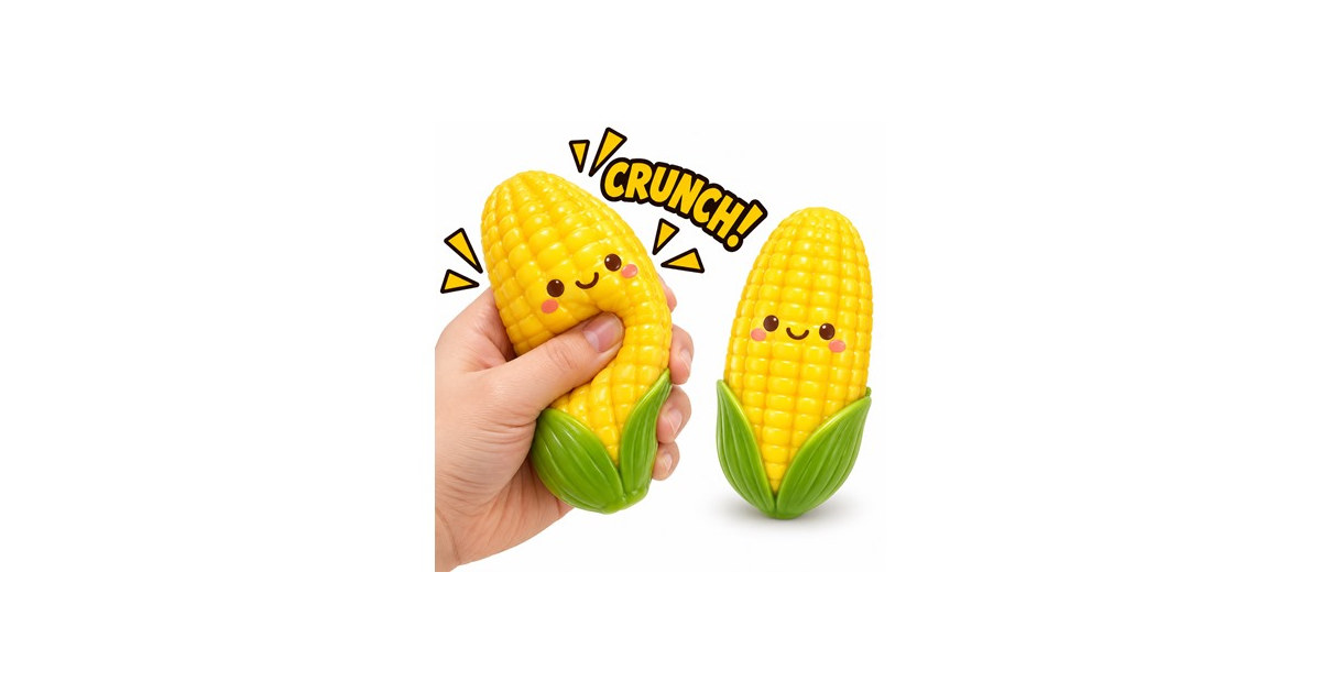 Corn Crunch Squishy 2-Pk