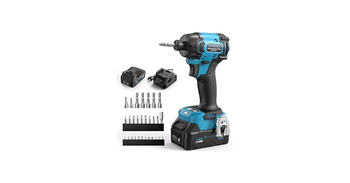 TILSWALL IW260 20V Cordless Impact Driver