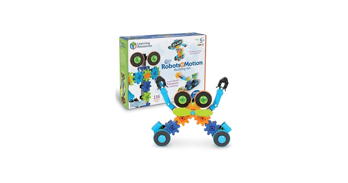 Learning Resources Gears Robots