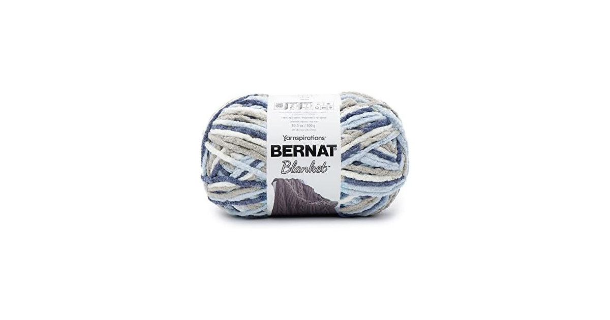 Bernat Blanket Cloudy Sky Yarn, 2 Pack