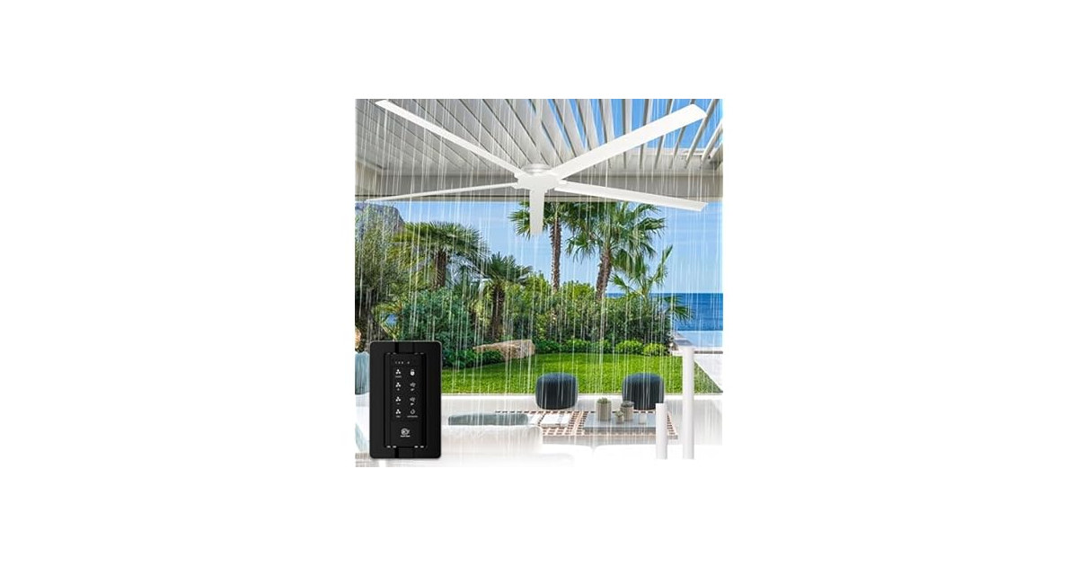 Parrot Uncle F8005WH 72" Industrial Ceiling Fan