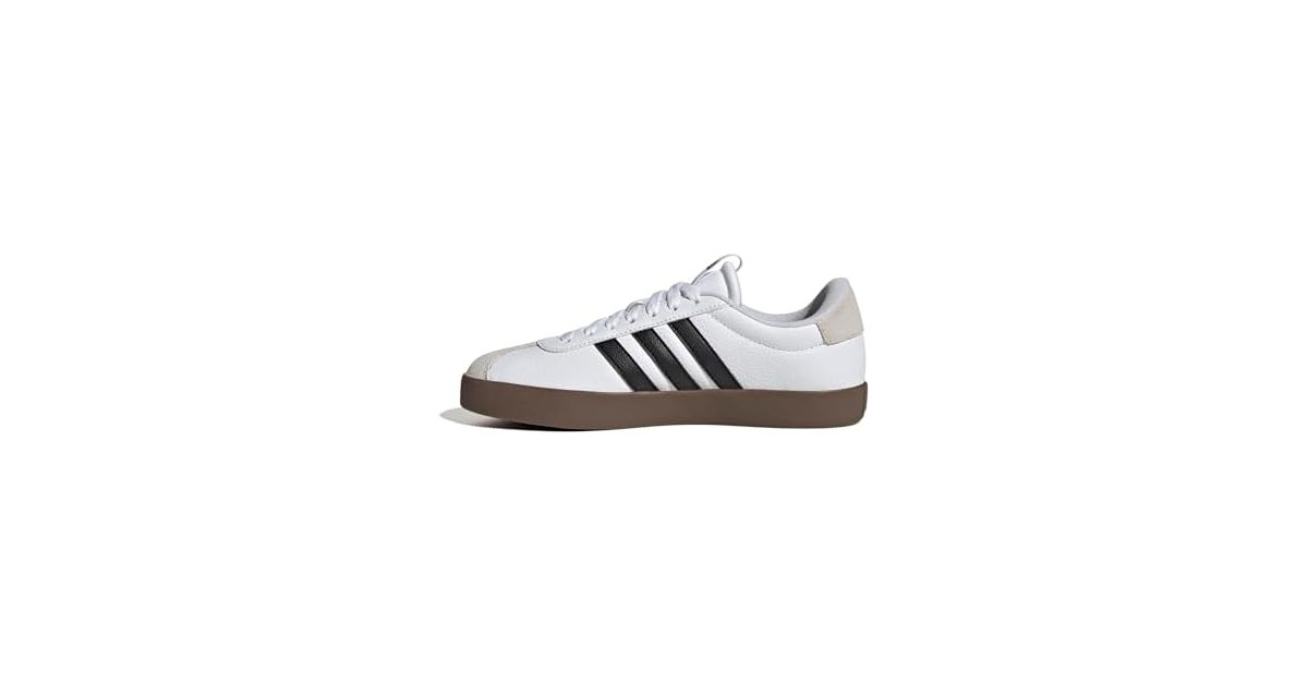 Adidas Womens VL Court 3.0 Sneakers - White/Black/Grey