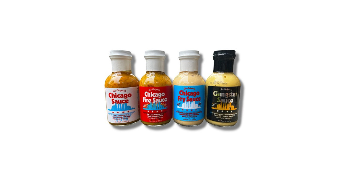 4pk Chicago Style Sauce Collection