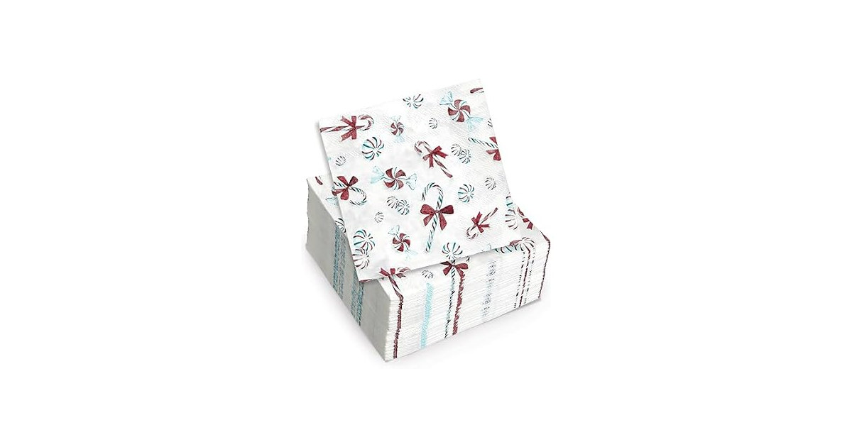 Peppermint, Napkins 80ct