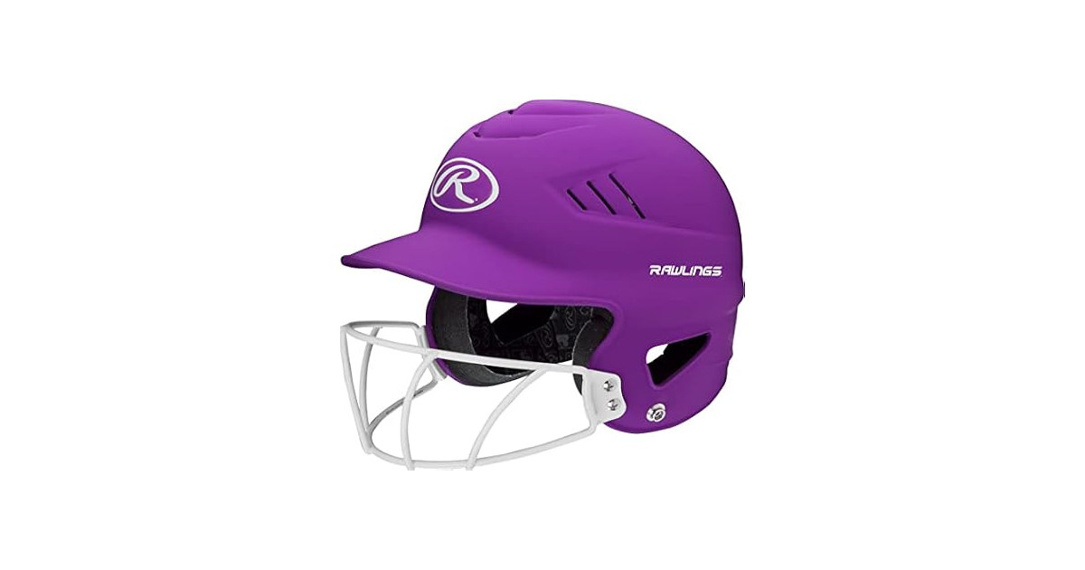 Rawlings Coolflo Highlighter Batting Helmet