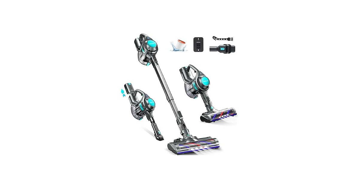 QikCln 8-in-1 Cordless Vacuum Cleaner