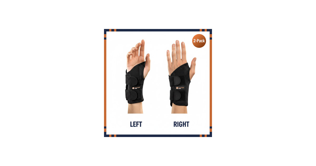 Copper Joe Wrist Support Double Combo