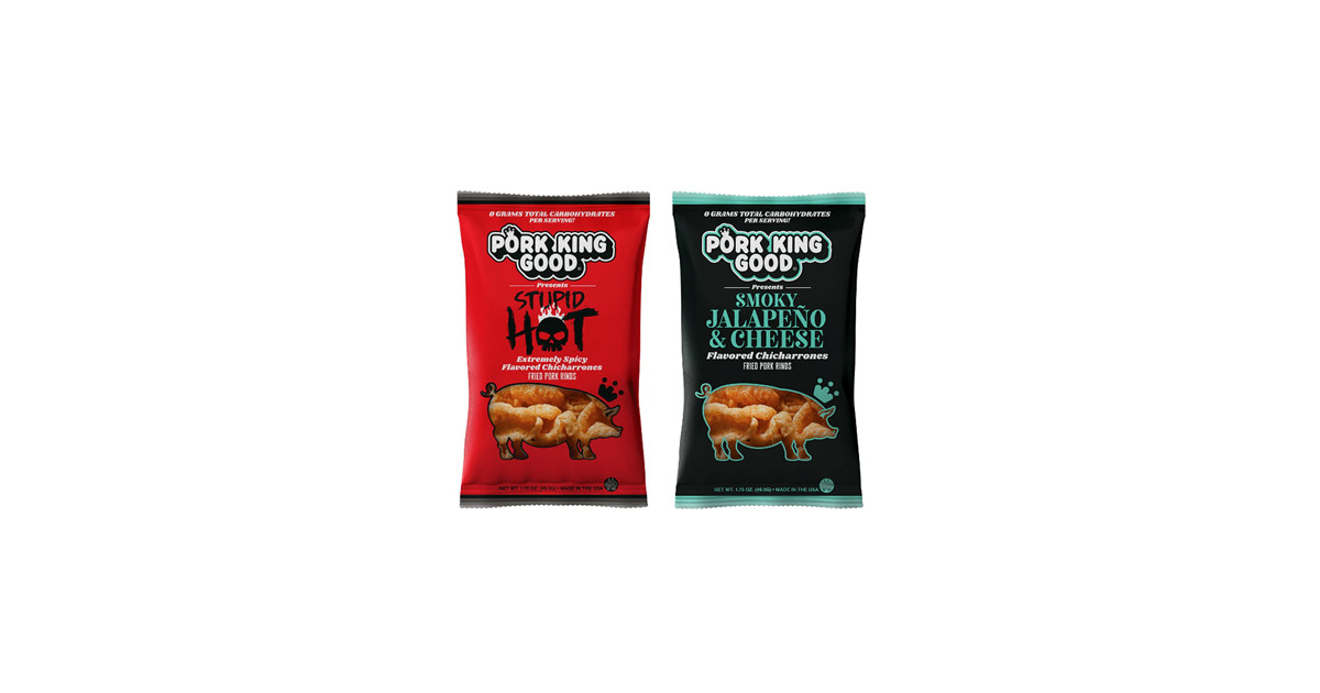 10pk Spicy Variety Pork Rinds