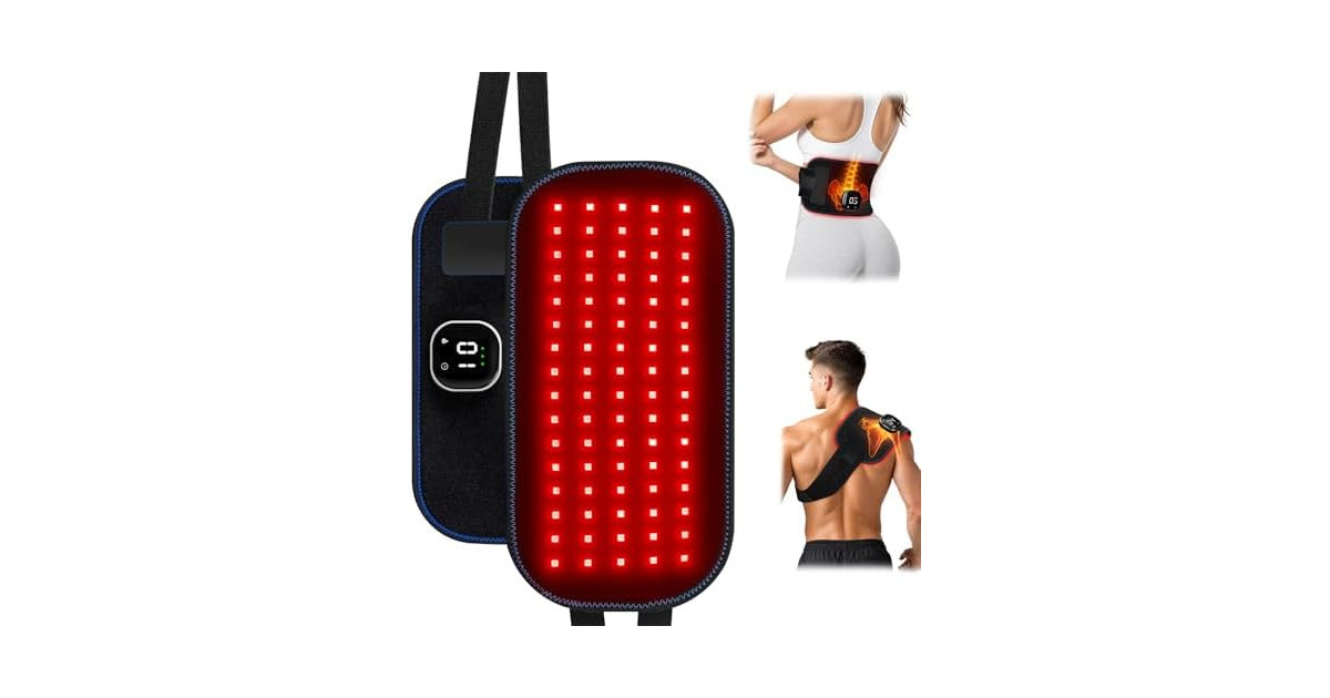 HALIDODOHEALTH Red Light Therapy Pad