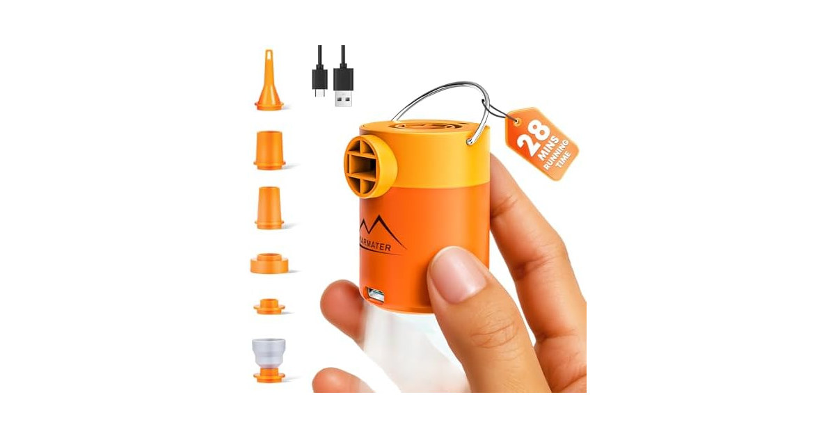 M KARMATER Ultra-Mini Portable Air Pump