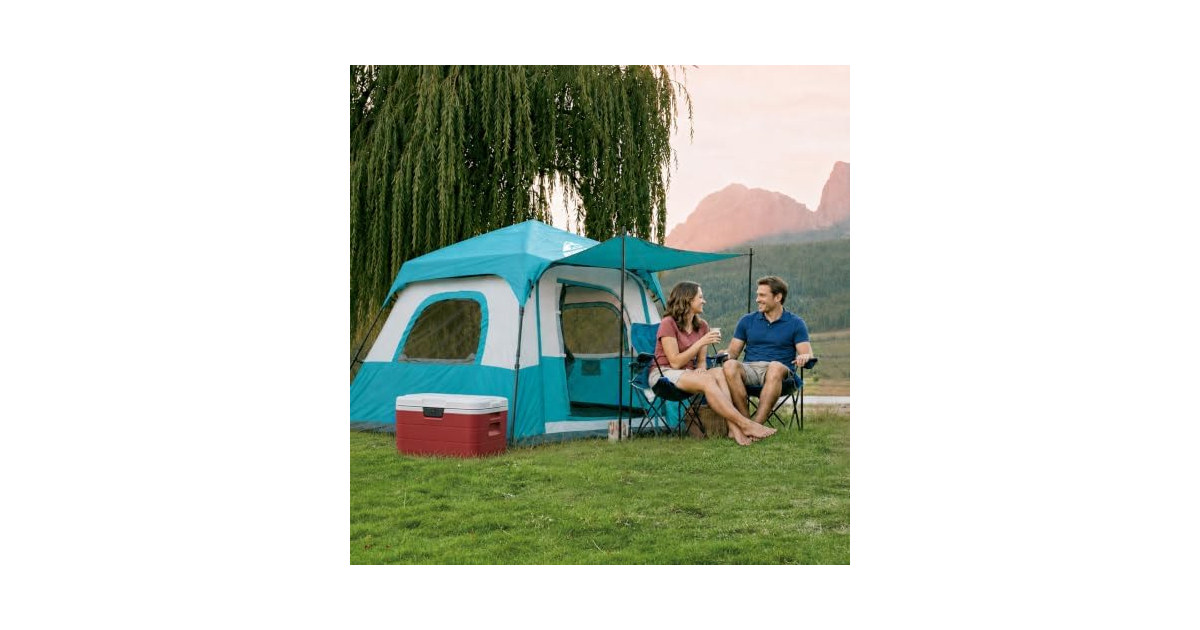 Hewolf Instant Tent 4-6 Person Camping
