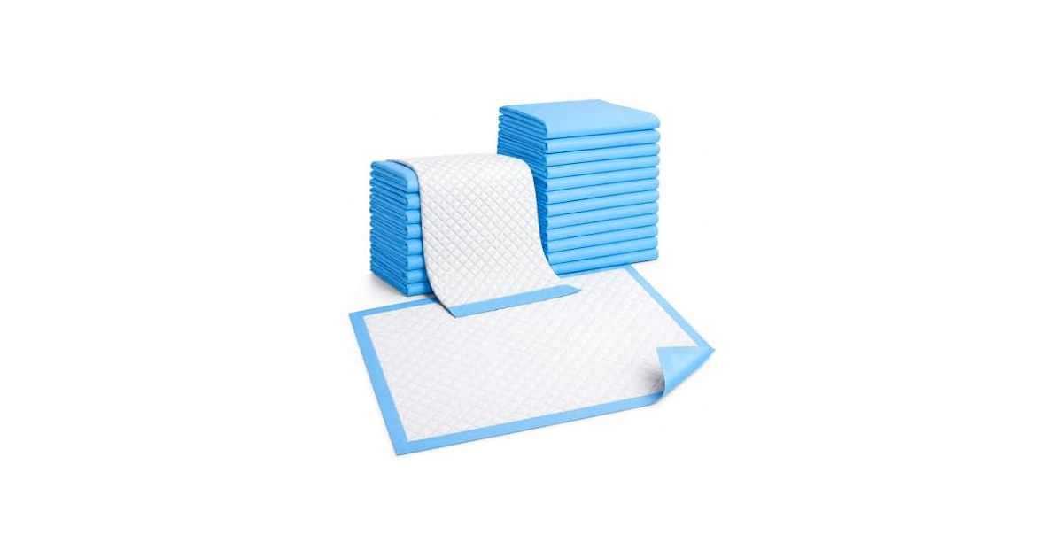 Suptinwear Puppy Pads, 6-Layer Dog Training Pads 150 Count