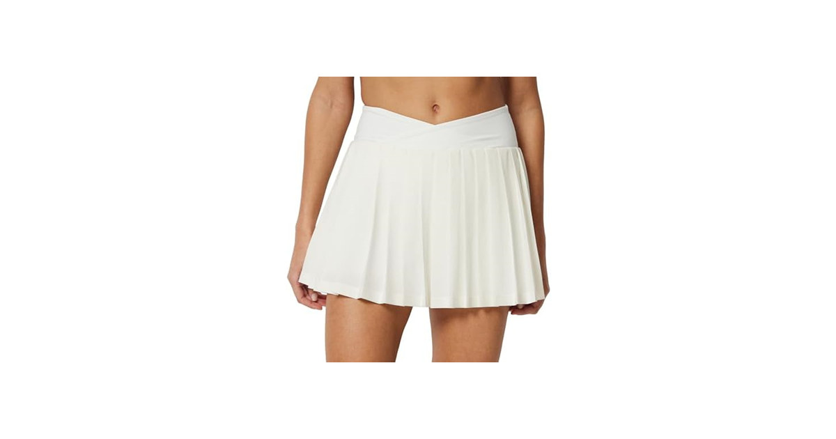 Women's Pleated Tennis Skort (M)