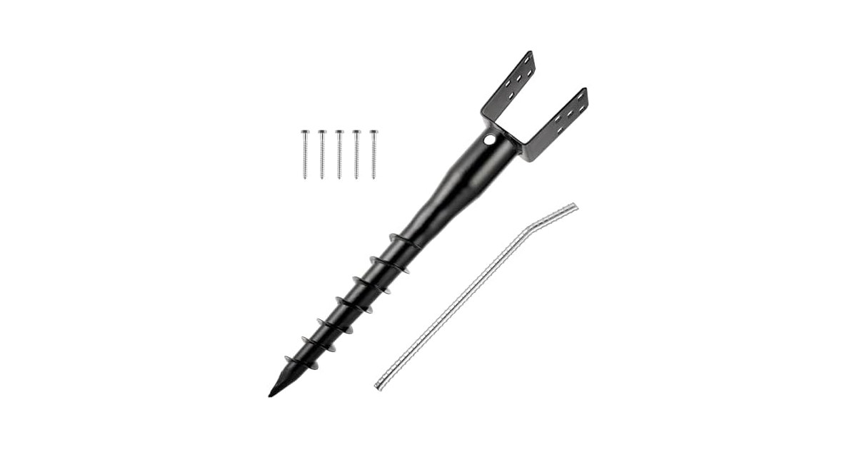 XYADX No Dig Ground Screw Anchor
