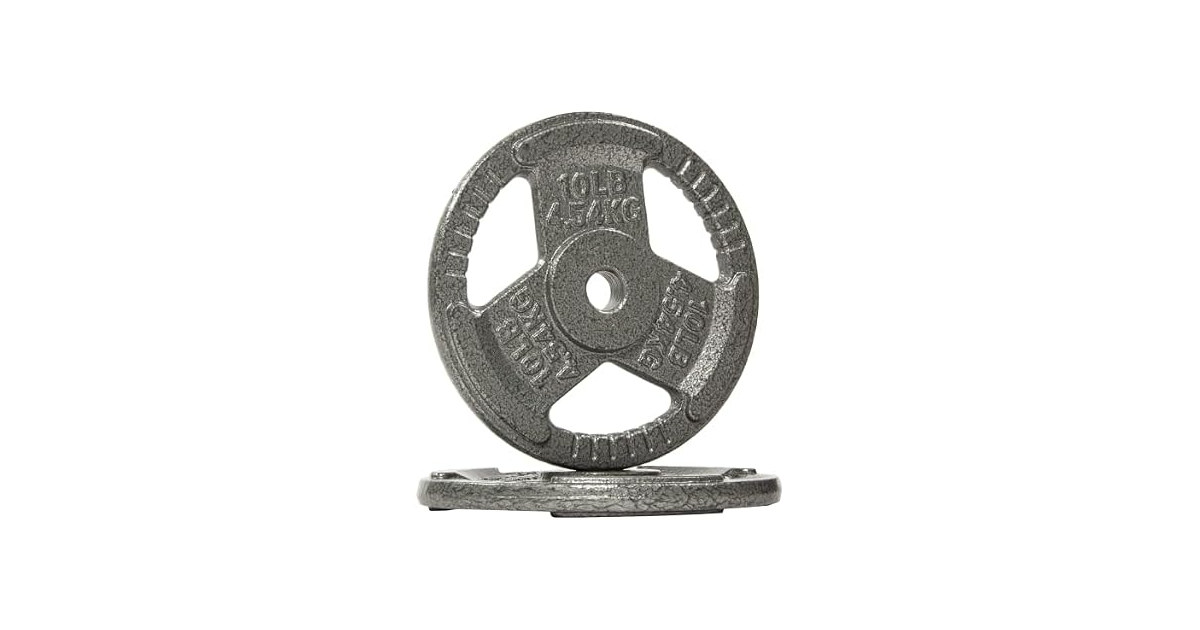 Fitvids Cast Iron Plate Weight Plate– 10LB (Pair)
