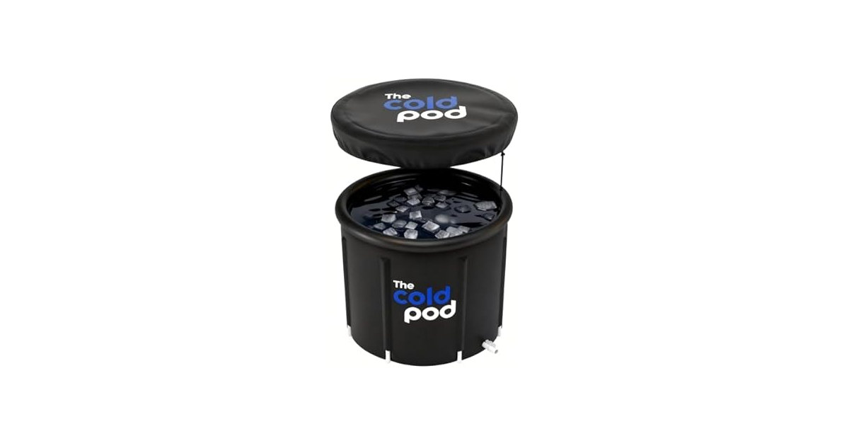 The Cold Pod Ice Bath Tub for Athletes XL: Cold Plunge