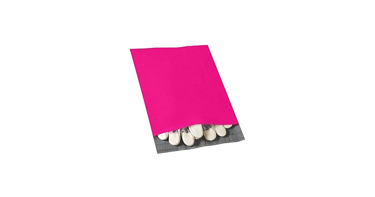 10 x 13" Pink Poly Mailers