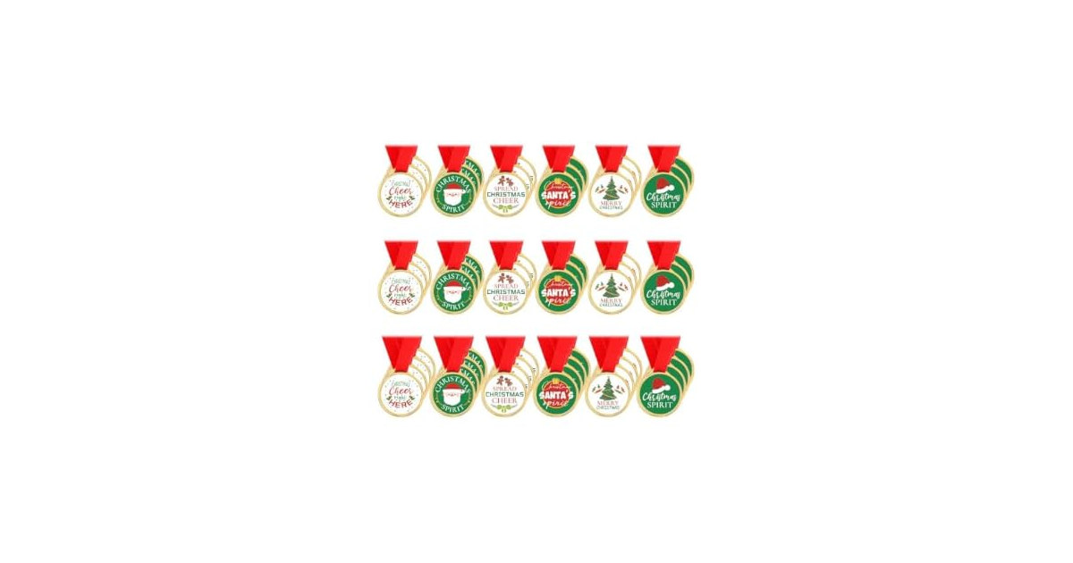 60 Pcs Christmas Medal Award