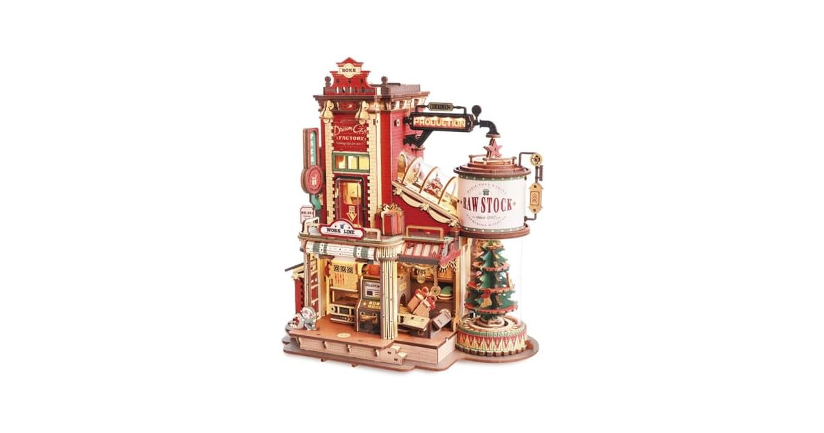 diysland HRP Robotime Christmas Dream Gift Factor
