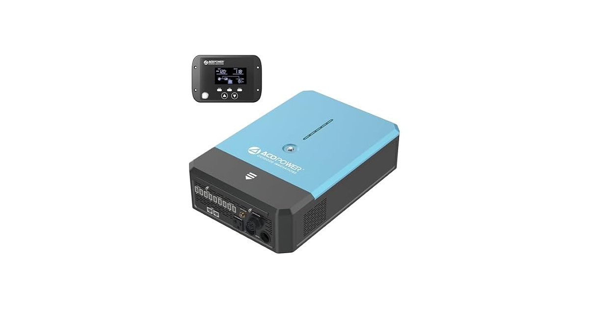 ACOPOWER 12V 3000W Pure Sine Wave Inverter (Open Box)