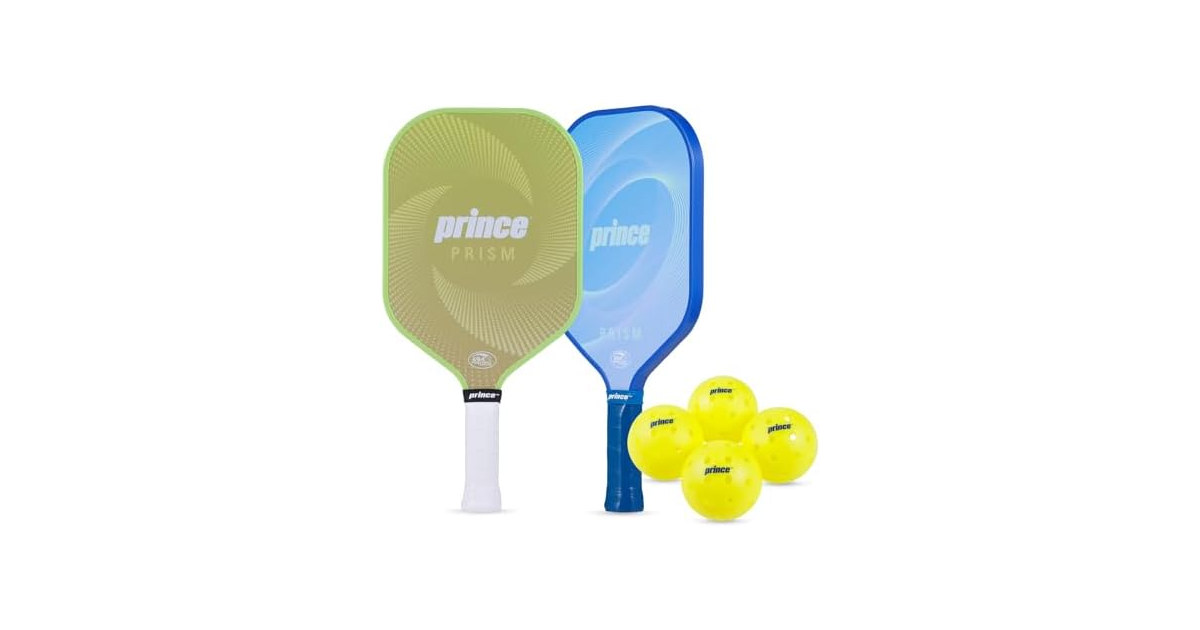 Prince - Prism Pickleball Set, Carbon Fiber
