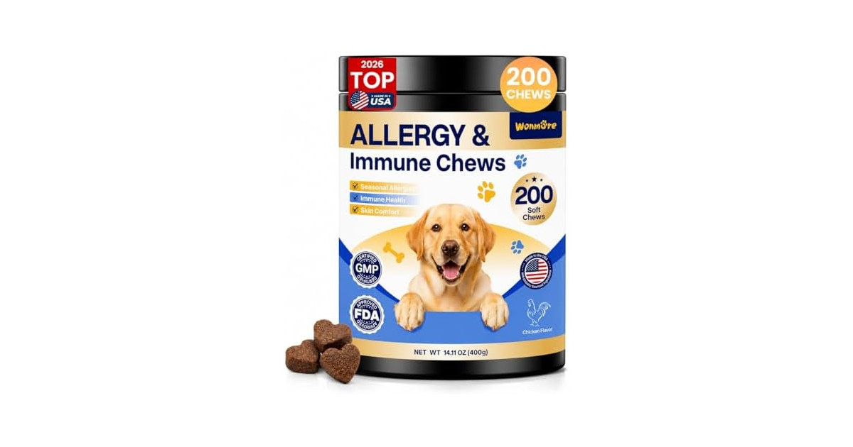 Wonmore Dog Allergy Chews