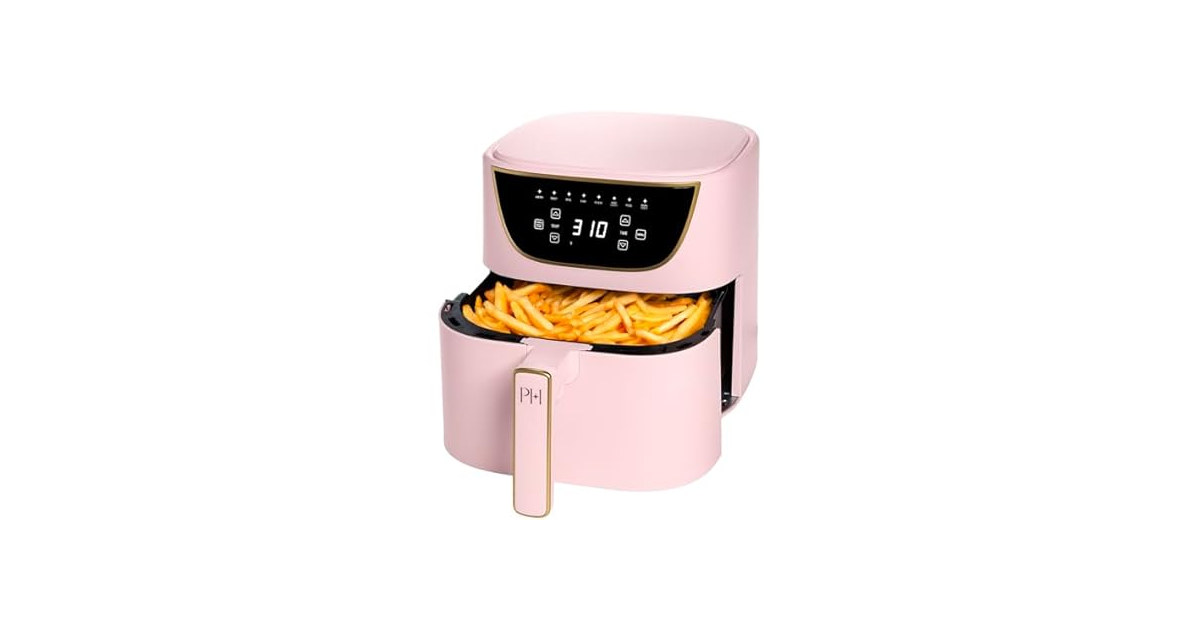 Paris Hilton 6-Quart Pink Air Fryer