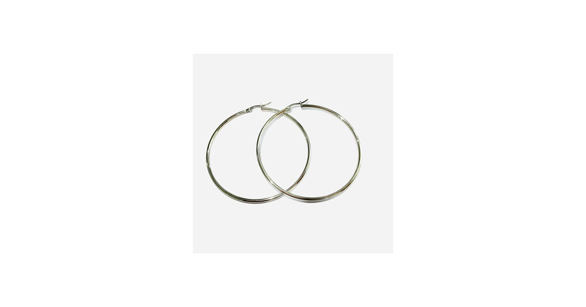 14K Gold Extra Large Hoop Earring