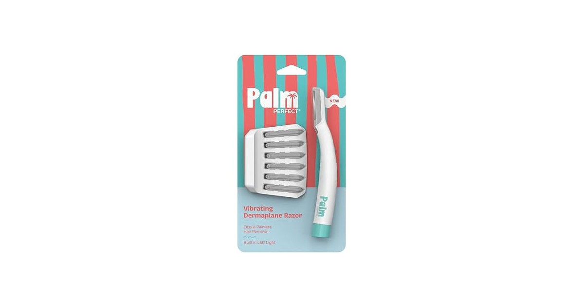 PalmPerfect Vibrating Dermaplane Razor – Professio
